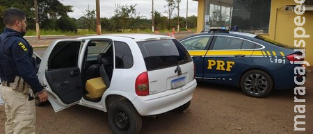 PRF apreende 201 Kg de maconha em Nova Alvorada do Sul (MS)