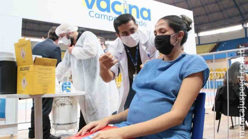 Saúde autoriza retorno da vacinação de grávidas sem comorbidades com Pfizer ou CoronaVac Saúde autoriza retorno da vacinação de grávidas sem comorbidades com Pfizer ou CoronaVac