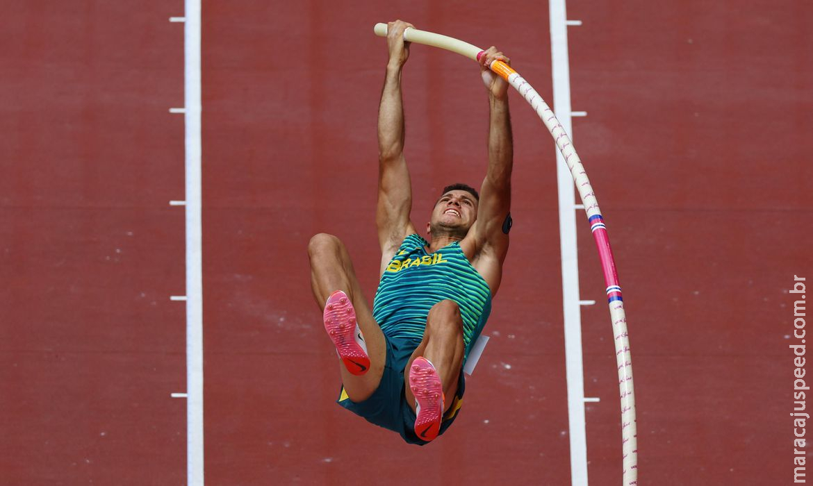 Thiago Braz garante vaga na final do salto com vara em Tóquio Thiago Braz garante vaga na final do salto com vara em Tóquio