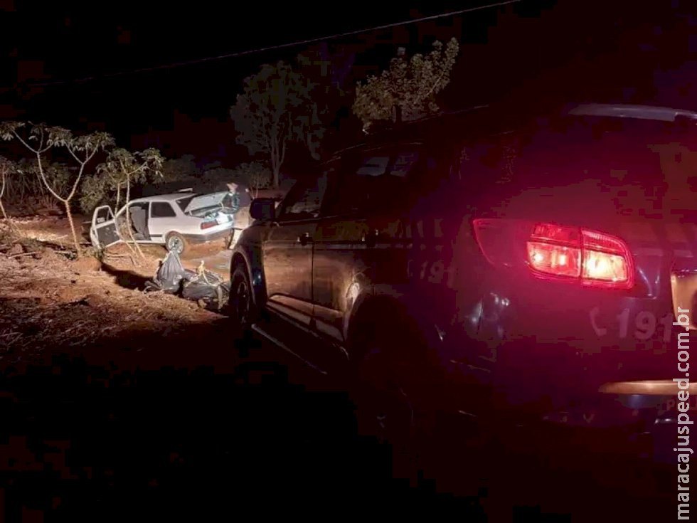 Traficante abandona veículo com 198 quilos de maconha na BR-267 