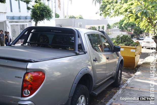 Trio é preso após furtar caminhonete a pedido de preso em Campo Grande