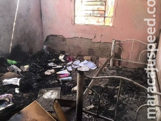 Após discussão com ex, mulher encontra casa incendiada no Jd. Aeroporto 