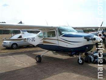 Avião pego com cocaína em SP é de piloto do MS preso por tráfico há 14 anos 