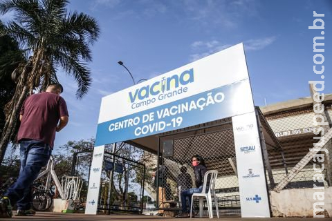 Campo Grande vacina pessoas a partir de 26 anos e aplica 2ª dose nesta terça Campo Grande vacina pessoas a partir de 26 anos e aplica 2ª dose nesta terça