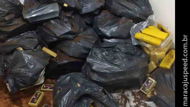 Casal de namorados é preso na fronteira com quase 2 toneladas de maconha