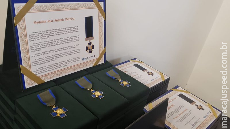 Comemorando 31 anos de criação, guardas são homenageados e recebem medalha em Campo Grande