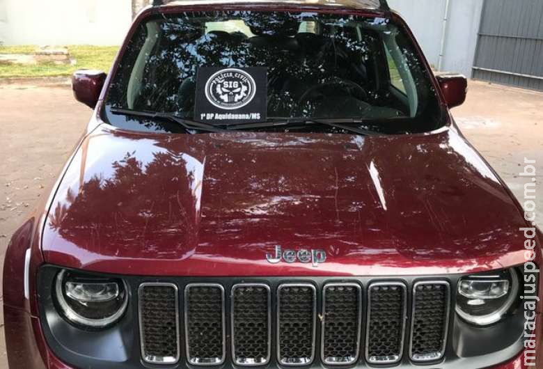Dupla é presa com Jeep Renegade locado que seria levado à Bolívia