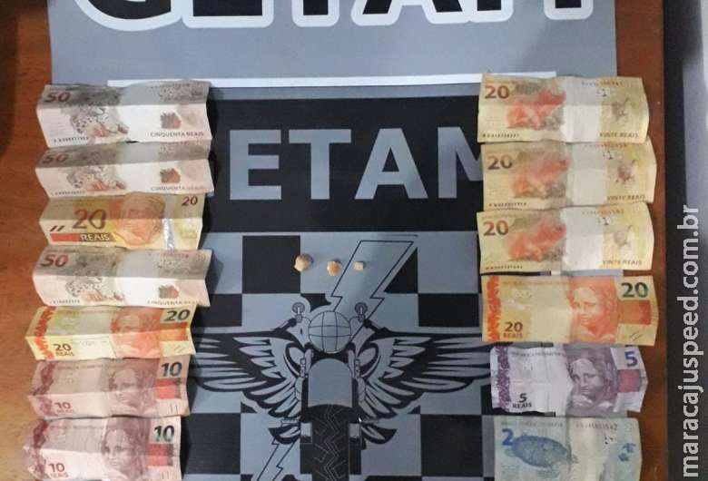 Durante rondas dois são presos por tráfico de drogas