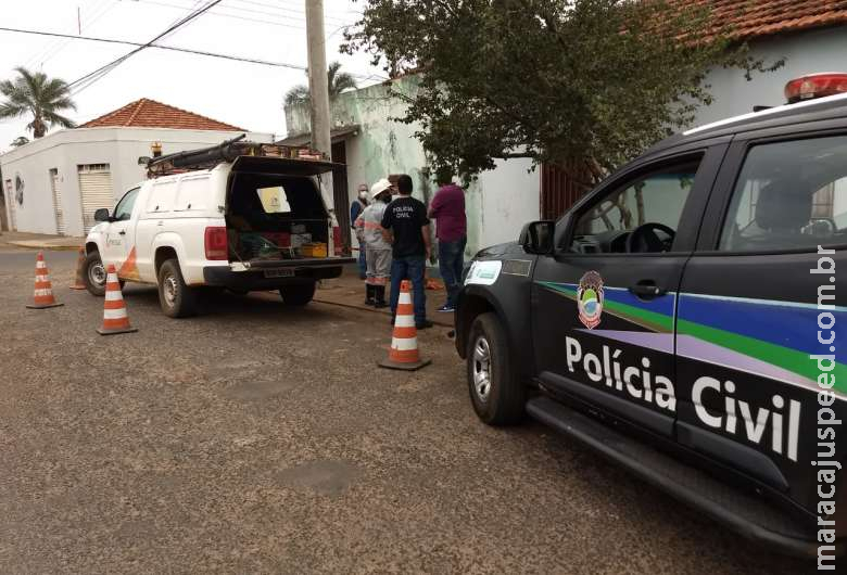 Em ação conjunta, polícia efetua operação para coibir furtos de energia