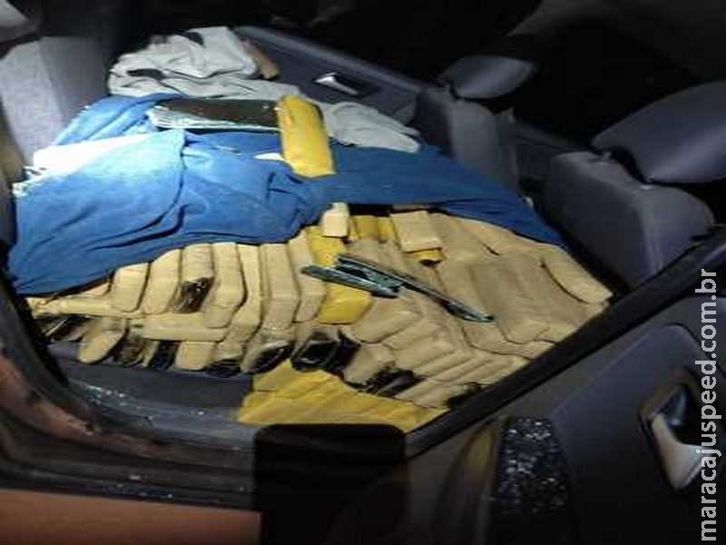 Em ação conjunta PRF e PCMS apreendem 1.258 Kg de maconha em Campo Grande (MS) 