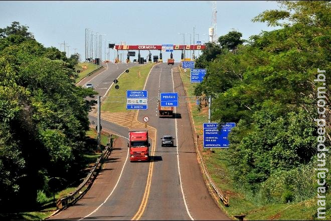 Em Mato Grosso do Sul, motociclistas não precisarão pagar pedágio na BR-163 e BR-267 