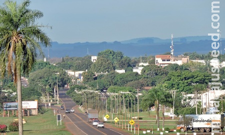 Em Mato Grosso do Sul o dia terá predomínio de sol com nuvens altas, que não provocam chuva. Em Mato Grosso do Sul o dia terá predomínio de sol com nuvens altas, que não provocam chuva.