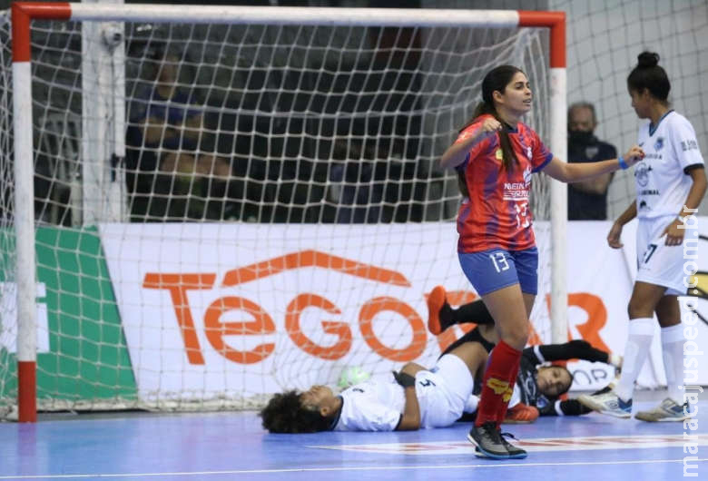 Equipe de MS vence a primeira e segue firme por classificação na Taça Brasil de Futsal feminina