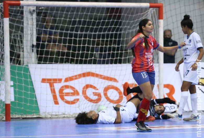 Equipe de MS vence a primeira e segue firme por classificação na Taça Brasil de Futsal feminina Equipe de MS vence a primeira e segue firme por classificação na Taça Brasil de Futsal feminina
