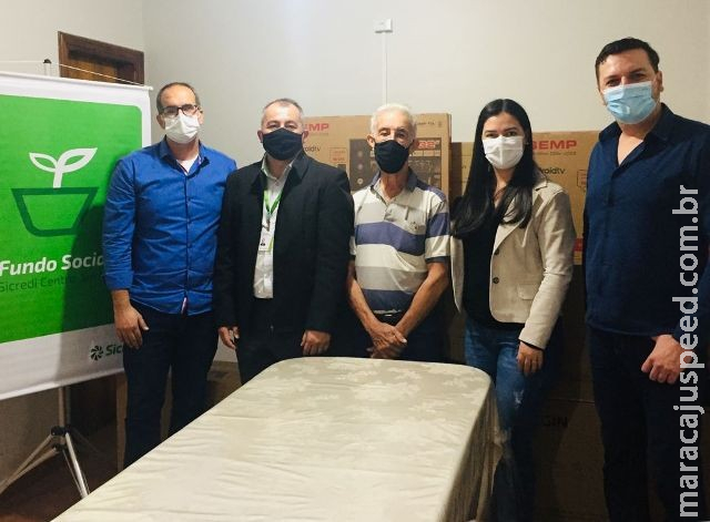 Fundo Social da Sicredi Centro-Sul MS contempla hospital de Caarapó com TVs e aparelhos de ar condicionado Fundo Social da Sicredi Centro-Sul MS contempla hospital de Caarapó com TVs e aparelhos de ar condicionado