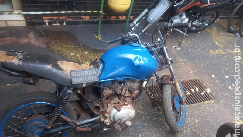 Guarda Municipal recupera motocicleta furtada