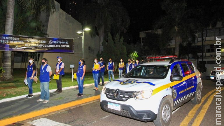 Há 18 meses nas ruas, Guarda vive expectativa pelo fim do toque de recolher em Campo Grande Há 18 meses nas ruas, Guarda vive expectativa pelo fim do toque de recolher em Campo Grande