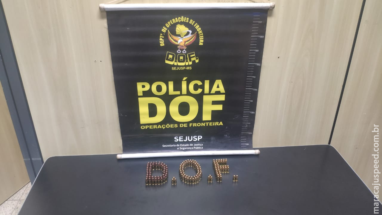 Homem com 150 munições é preso pelo DOF durante a Operação Hórus Homem com 150 munições é preso pelo DOF durante a Operação Hórus