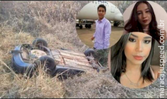 Internado, motorista de carro que capotou e matou 3 só chora e pede desculpas 