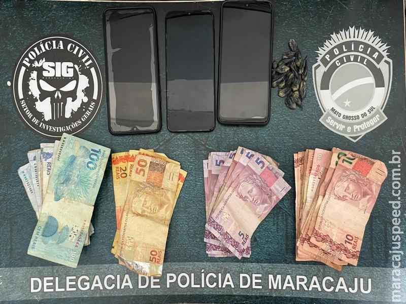 Maracaju: Polícia Civil fecha boca de fumo na Rua Circular