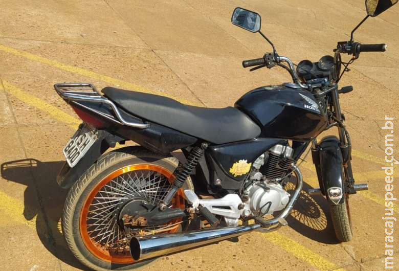 Moto furtada em Três Lagoas é recuperada em Batayporã