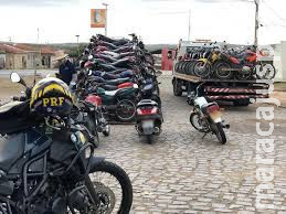  Motocicletas irregulares são apreendidas em operação contra abigeato