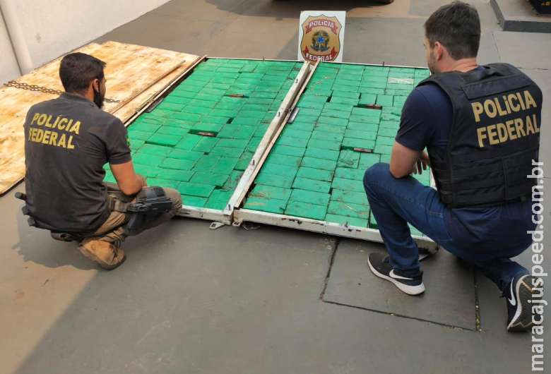 Motorista é preso em flagrante com mais de 180 kg de cocaína