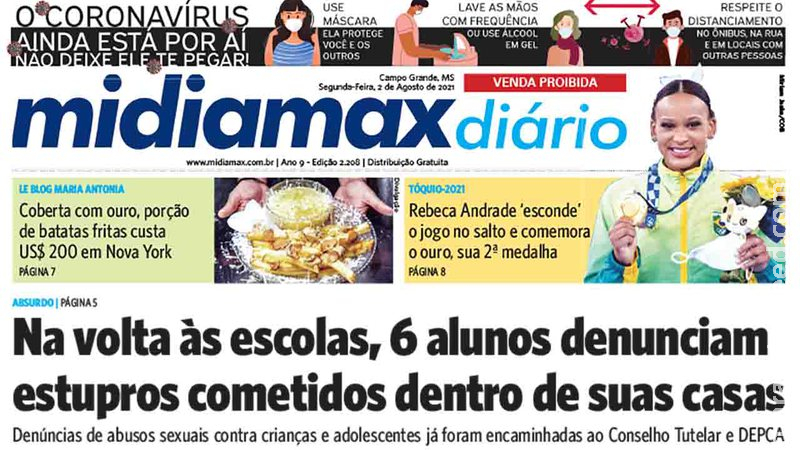 Na volta às escolas, 6 alunos denunciam estupros cometidos dentro de suas casas Na volta às escolas, 6 alunos denunciam estupros cometidos dentro de suas casas