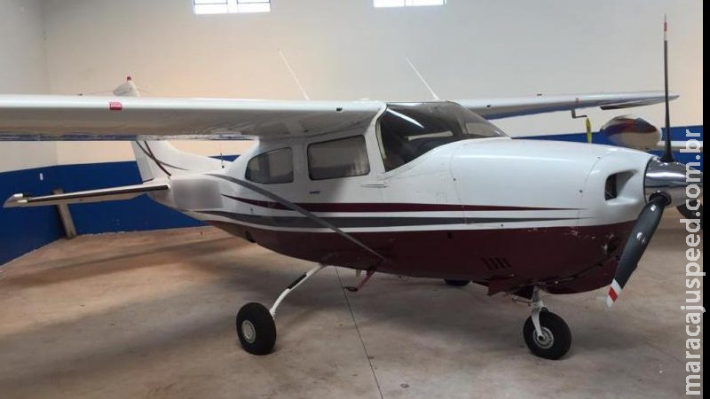 Negada restituição de avião avaliado em R$ 490 mil apreendido com piloto de ‘Beira Mar’