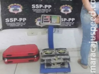 Nervosa, mulher é presa com droga na rodoviária de Ponta Porã