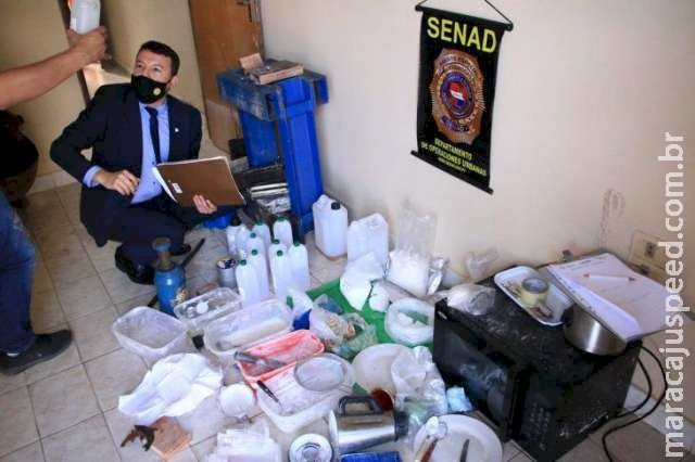 Para aumentar lucro, traficantes ampliam laboratórios de cocaína no Paraguai Para aumentar lucro, traficantes ampliam laboratórios de cocaína no Paraguai