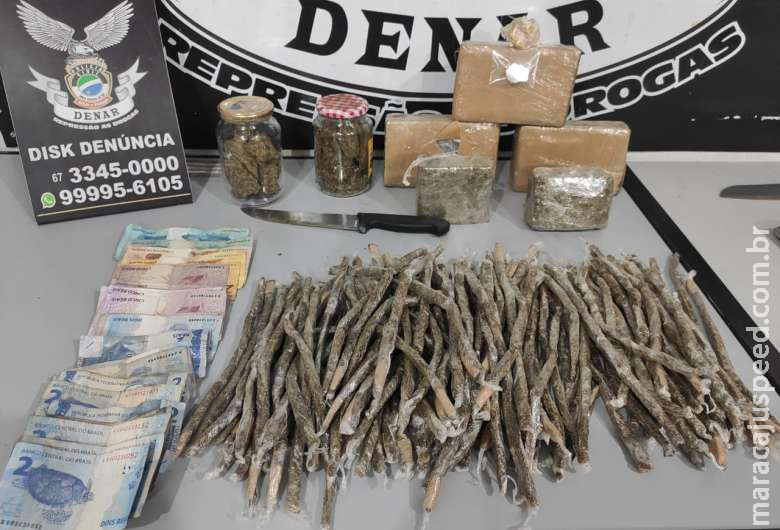 "Patrão" do tráfico é preso após polícia fechar três entrepostos da droga