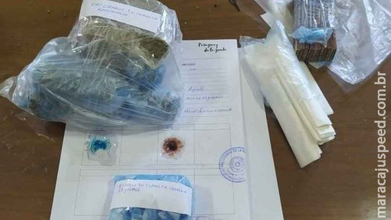 Pente fino descobre cocaína e maconha em pavilhão do PCC em presídio no Paraguai Pente fino descobre cocaína e maconha em pavilhão do PCC em presídio no Paraguai