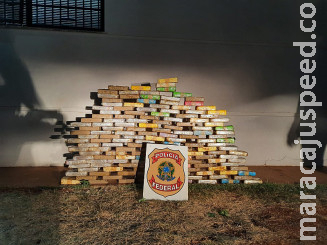 PF prende motorista gaúcho com 168 quilos de cocaína em Dourados