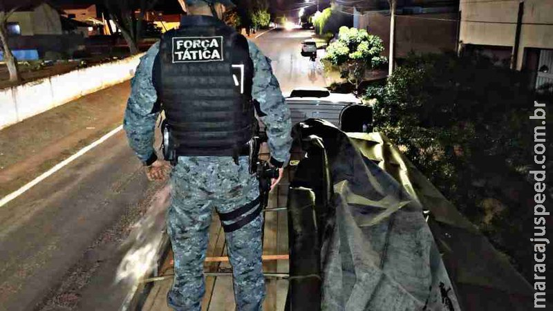 Polícia apreende carga ilegal de madeira avaliada em R$ 1,1 milhão na MS-276
