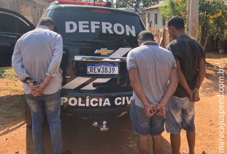 Polícia apreende cinco quilos de cocaína e prende três no Sul de MS 