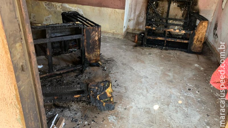 Preso por colocar fogo na esposa já teria incendiado casas em Campo Grande