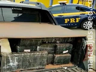 PRF apreende 420 Kg de maconha na BR – 163
