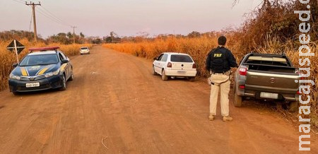 PRF apreende 936 Kg de maconha e prende dois batedores em Rio Brilhante (MS) 