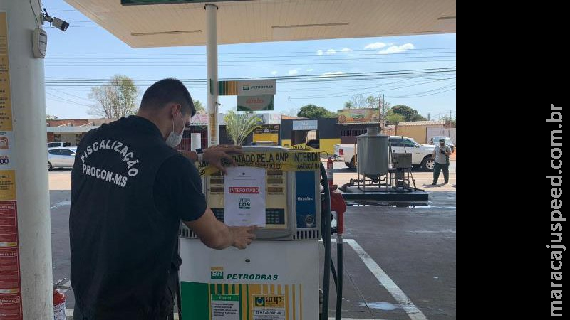 Procon Estadual suspende abastecimento de etanol em posto de combustível no bairro Tiradentes