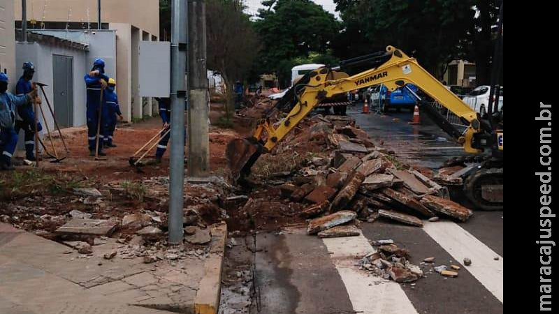 Ruas de Campo Grande são interditadas neste sábado para obras do Reviva Ruas de Campo Grande são interditadas neste sábado para obras do Reviva