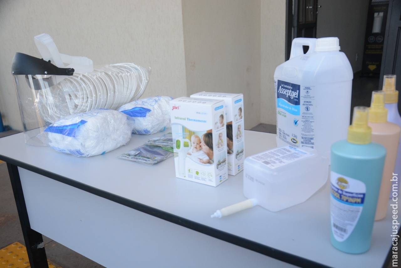 Semed recebe materiais de biossegurança para volta às aulas Semed recebe materiais de biossegurança para volta às aulas