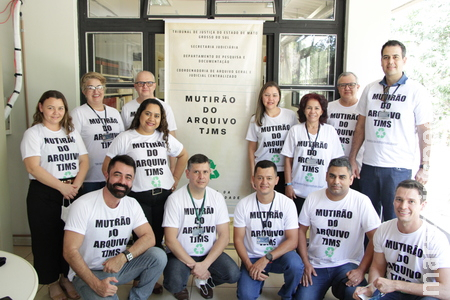 TJMS inicia mutirão de classificação dos processos do arquivo geral TJMS inicia mutirão de classificação dos processos do arquivo geral