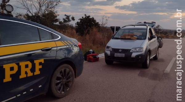 Traficante que saiu de Campo Grande com cocaína passa mal em viatura após prisão