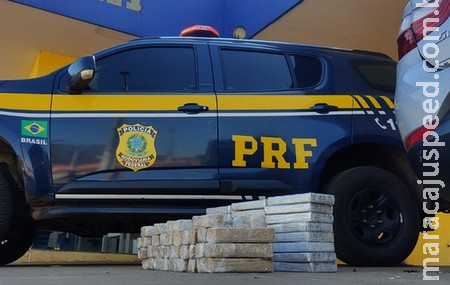 Veículo de Sidrolândia é apreendido com cocaína avaliada em mais de R$ 3 milhões