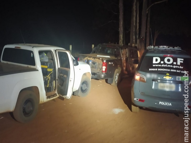 Camionetes com mais de duas toneladas de maconha foram recuperadas pelo DOF durante a Operação Hórus Camionetes com mais de duas toneladas de maconha foram recuperadas pelo DOF durante a Operação Hórus