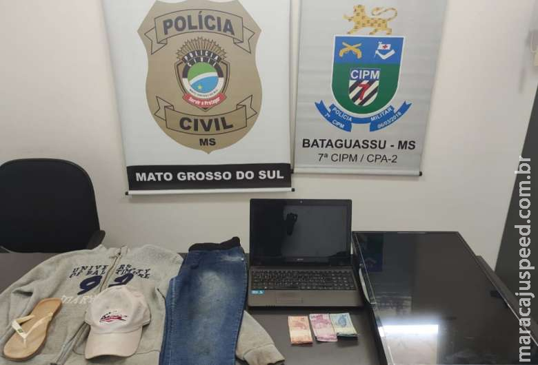 Ação conjunta entre policiais recupera objetos furtados de loja e dois são conduzidos à delegacia Ação conjunta entre policiais recupera objetos furtados de loja e dois são conduzidos à delegacia