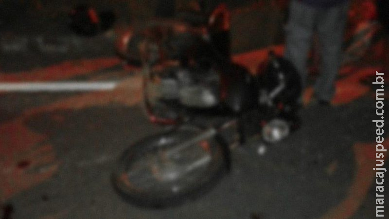 Acidente em rodovia acaba com motociclista morto e mulher ferida