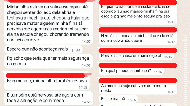 Aluno provoca pânico ao entrar armado em escola de Campo Grande e ameaçar matar colegas Aluno provoca pânico ao entrar armado em escola de Campo Grande e ameaçar matar colegas