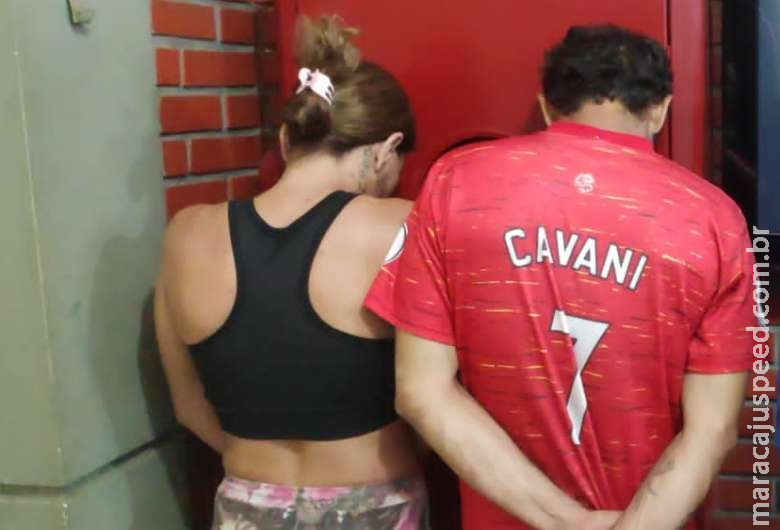 Após denúncias, casal é preso por tráfico no Jardim Guaicurus Após denúncias, casal é preso por tráfico no Jardim Guaicurus